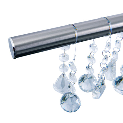 LED Pendelleuchte "NOBILIS" L:  100cm satin-nickel