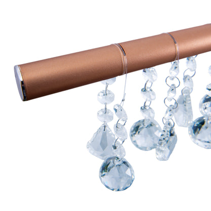 LED Pendelleuchte "NOBILIS" L: 100 cm gold