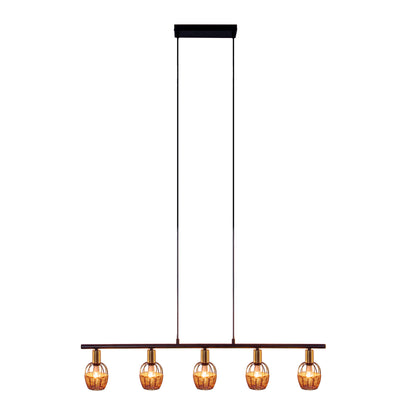 5er Pendelleuchte "CORBIS" L: 100 cm