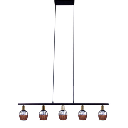 5er Pendelleuchte "CORBIS" L: 100 cm