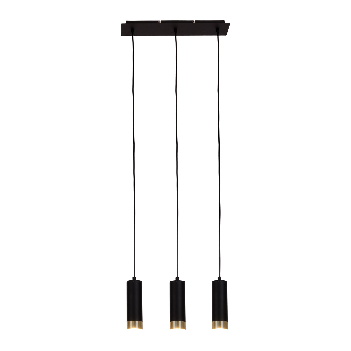 3er Pendelleuchte "FRIDU" L: 48cm