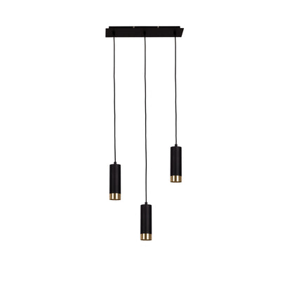 3er Pendelleuchte "FRIDU" L: 48cm