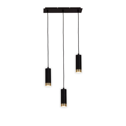 3er Pendelleuchte "FRIDU" L: 48cm