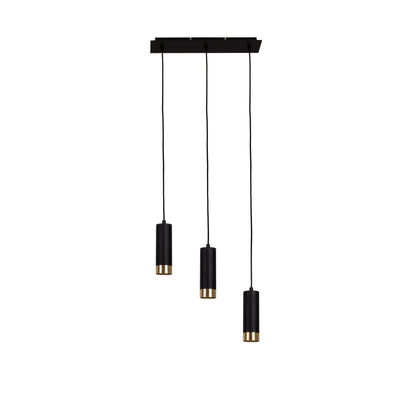 3er Pendelleuchte "FRIDU" L: 48cm