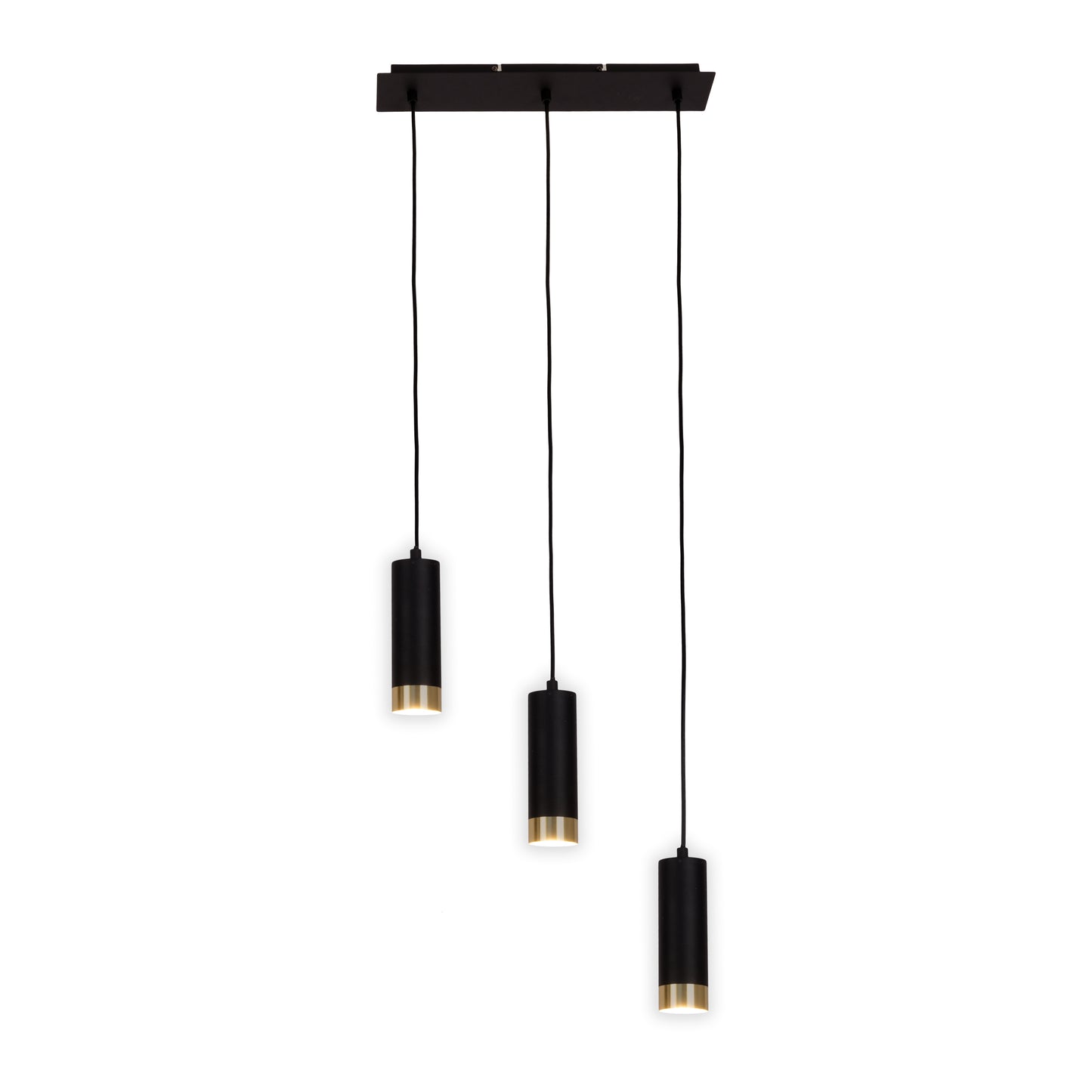 3er Pendelleuchte "FRIDU" L: 48cm