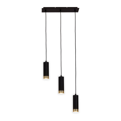 3er Pendelleuchte "FRIDU" L: 48cm