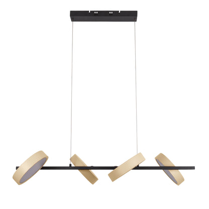 LED / CCT Pendelleuchte "TESSA" L: 110cm almond