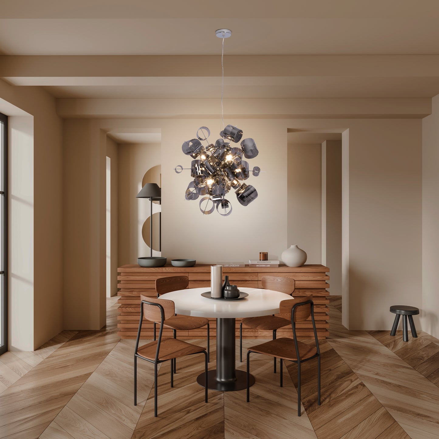 Pendelleuchte "SIRIUS" H: 190cm