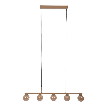 5er Pendelleuchte "DONIKA" L: 116 cm