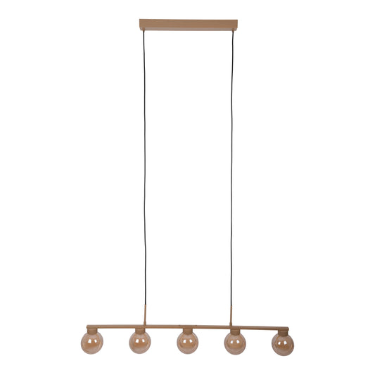 5er Pendelleuchte "DONIKA" L: 116 cm