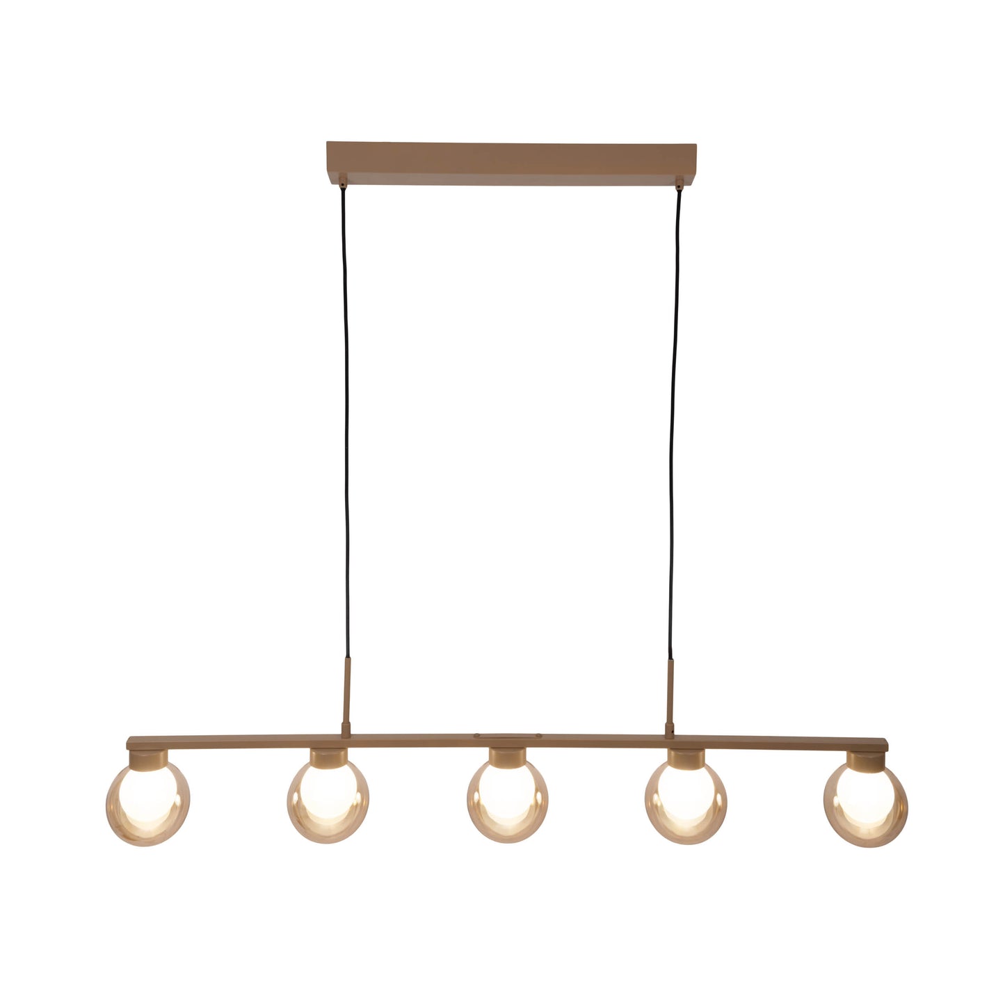 5er Pendelleuchte "DONIKA" L: 116 cm