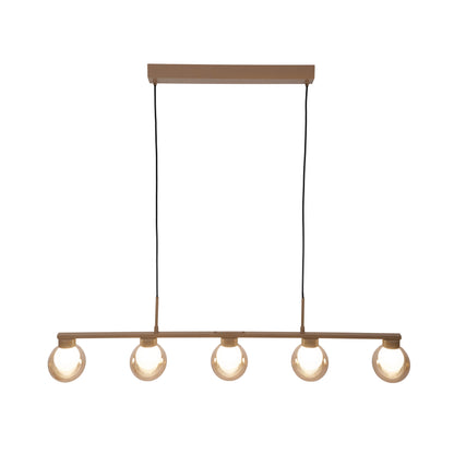 5er Pendelleuchte "DONIKA" L: 116 cm