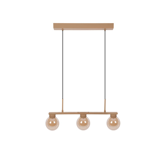 3er Pendelleuchte "DONIKA" L: 64cm