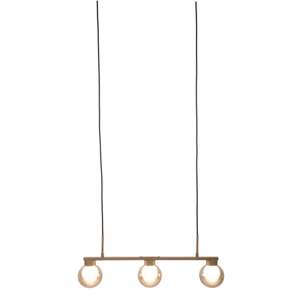 3er Pendelleuchte "DONIKA" L: 64cm