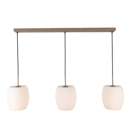 3er Pendelleuchte "NIRELIA" L: 110cm beige