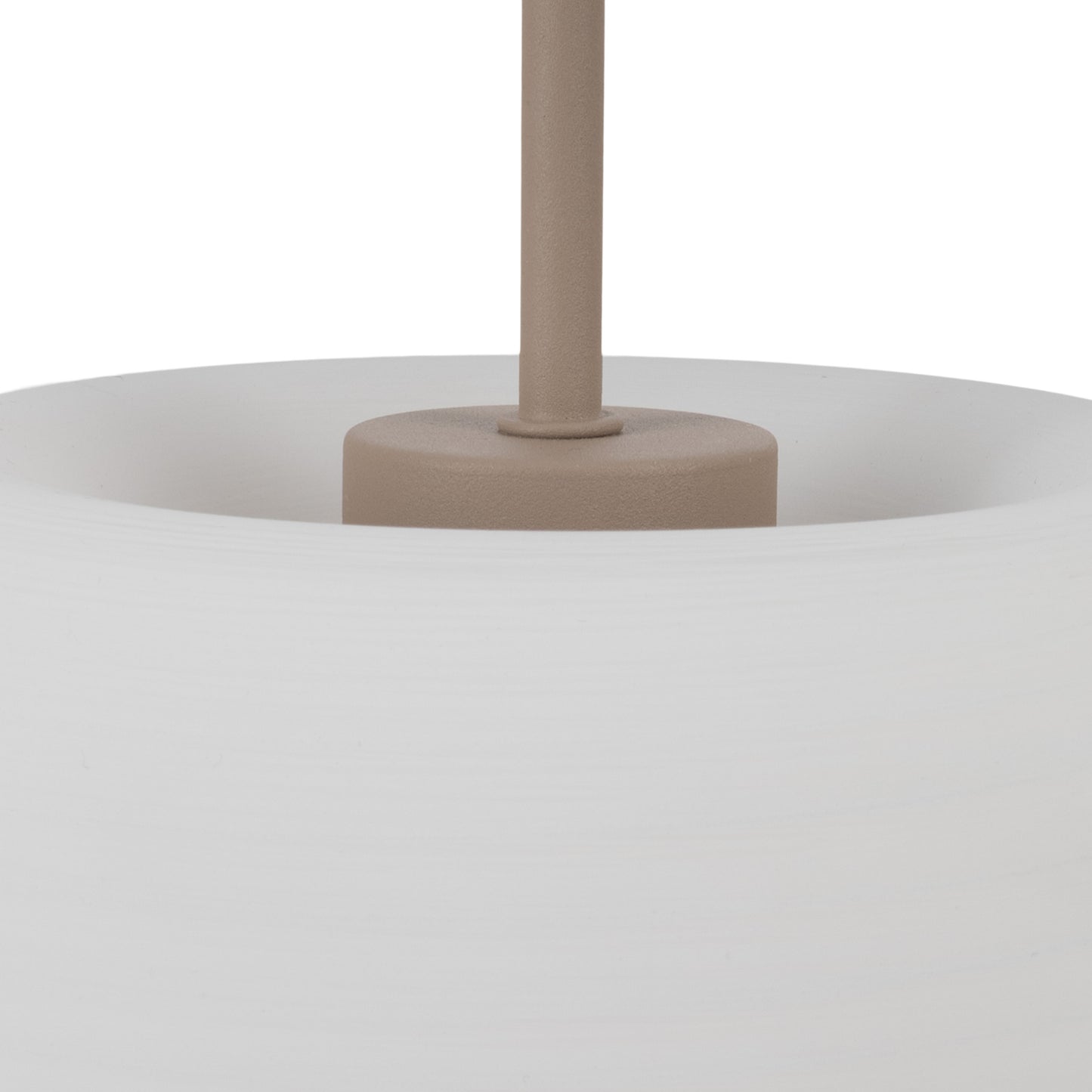 3er Pendelleuchte "NIRELIA" Ø: 30cm beige