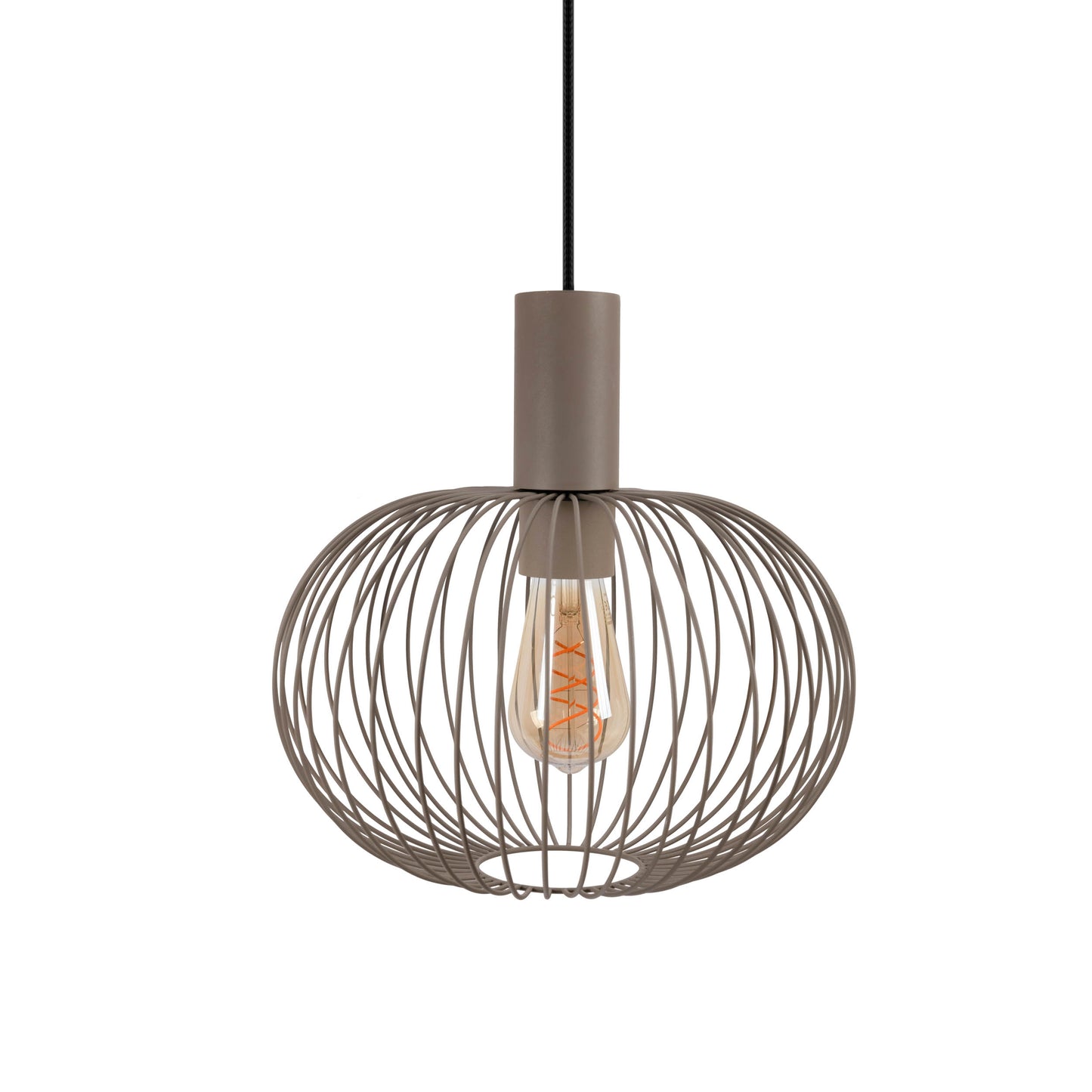 6er Pendelleuchte "TARELLIO" L: 62,4cm beige