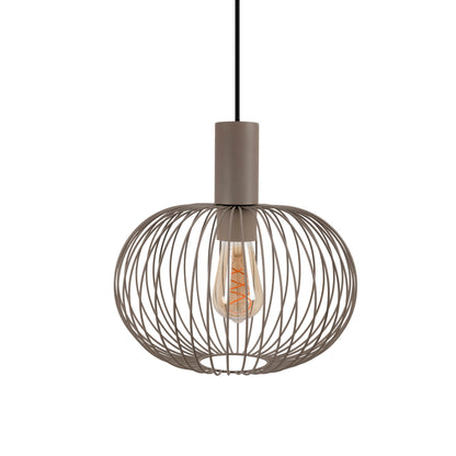 8er Pendelleuchte "TARELLIO" L: 122cm beige