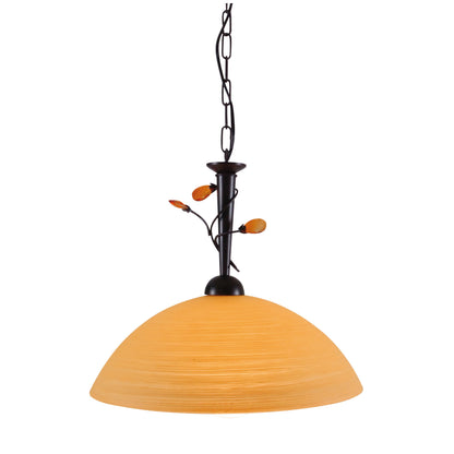 Glaspendelleuchte d:40cm