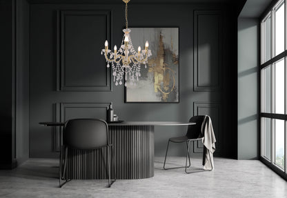 5er Krone "CECILIA" Ø: 52 cm gold